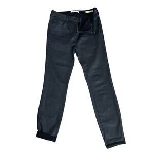 PacSun Midrise Skinniest Jeans 29 | Faux Leather Coated Black Stretch Skinny Fit